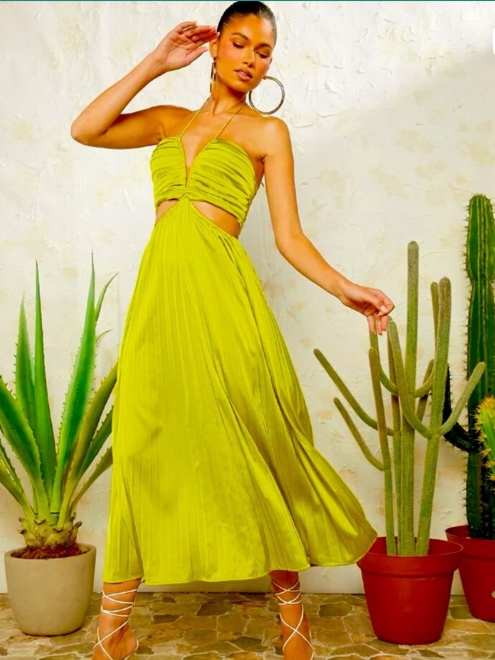 Vibrant summer dress